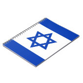 Israel-Flagge Notizblock (Linke Seite)