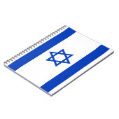 Israel-Flagge Notizblock (Linke Seite)
