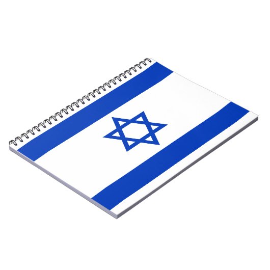 Israel-Flagge Notizblock (Linke Seite)