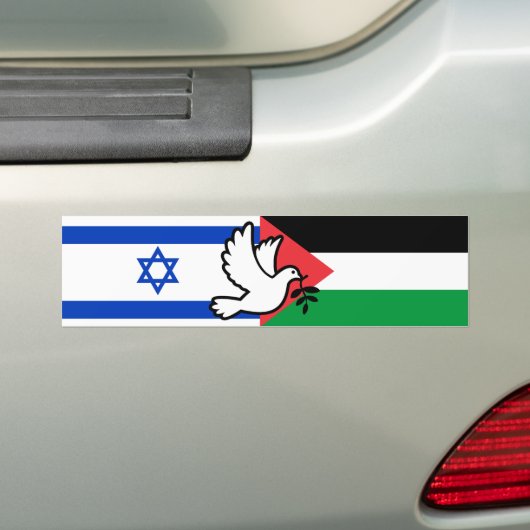 Israel Flagge Palästinafahne Waffenstillstandsfrie Autoaufkleber (Auf Auto)