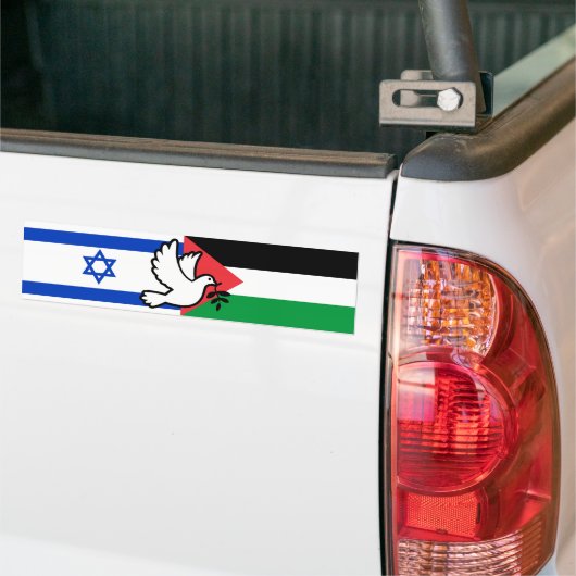 Israel Flagge Palästinafahne Waffenstillstandsfrie Autoaufkleber (Auf Lkw)