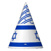 Israel-Flagge Partyhütchen (Links)