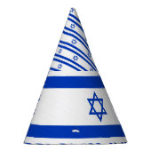 Israel-Flagge Partyhütchen (Rechts)