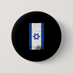 Israel-Flagge Patriotischer Zionismus Jüdischer St Button