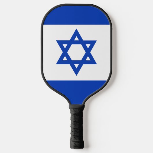 Israel-Flagge Pickleball Schläger (Vorderseite)