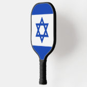 Israel-Flagge Pickleball Schläger (Links)