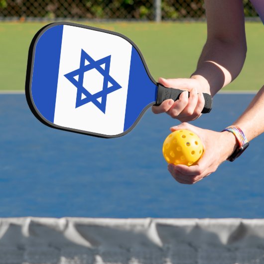 Israel-Flagge Pickleball Schläger (InSitu)