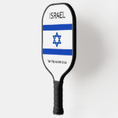 Israel-Flagge Pickleball Schläger (Links)