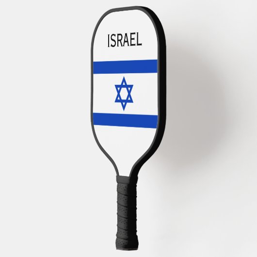 Israel-Flagge Pickleball Schläger (Links)