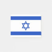 Israel-Flagge Post-it Klebezettel (Vorderseite)