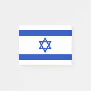 Israel-Flagge Post-it Klebezettel