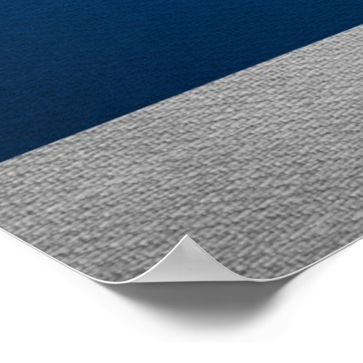 Israel-Flagge Poster (Ecke)