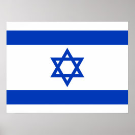 Israel-Flagge Poster