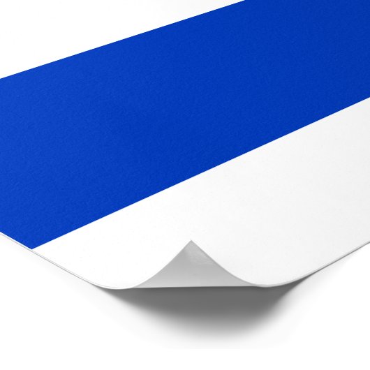 Israel-Flagge Poster (Ecke)