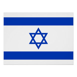 Israel-Flagge Poster