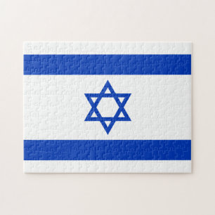 Israel-Flagge Puzzle