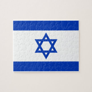 Israel-Flagge Puzzle