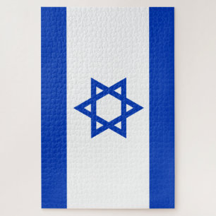 Israel-Flagge Puzzle