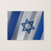 Israel-Flagge Puzzle (Horizontal)