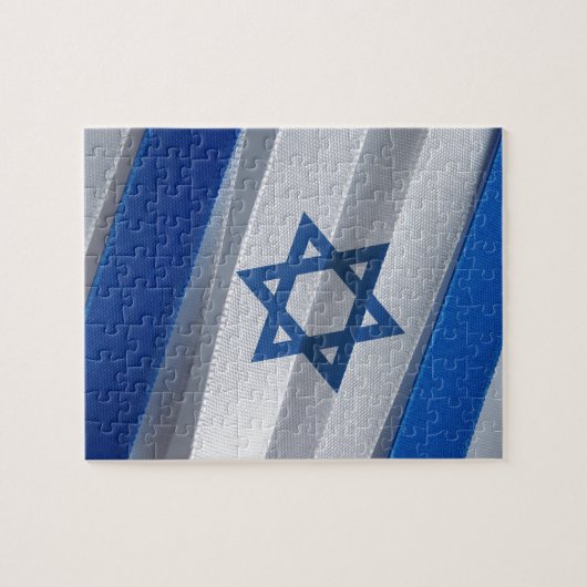 Israel-Flagge Puzzle (Horizontal)