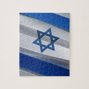 Israel-Flagge Puzzle