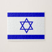 Israel-Flagge Puzzle (Horizontal)
