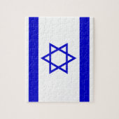 Israel-Flagge Puzzle (Vertikal)