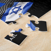 Israel-Flagge Puzzle (Seite)