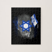 Israel-Flagge Puzzle (Vertikal)