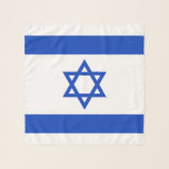 Israel-Flagge Schal<br><div class="desc">Patriotische Flagge Israels.</div>