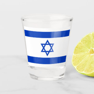 Israel-Flagge Schnapsglas