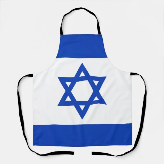 Israel-Flagge Schürze (Vorderseite)