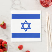 Israel-Flagge Serviette (Beispiel)