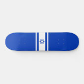 Israel-Flagge Skateboard (Horizontal)