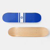 Israel-Flagge Skateboard (Horizontal)