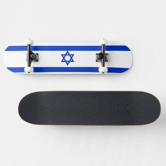 Israel-Flagge Skateboard (Horizontal)