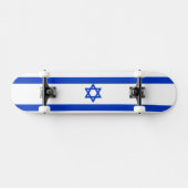 Israel-Flagge Skateboard (Horizontal)