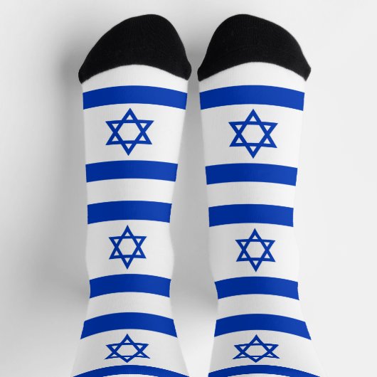 Israel-Flagge Socken (Oben)