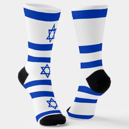 Israel-Flagge Socken (Gewinkelt)