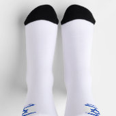 Israel-Flagge Socken (Oben)