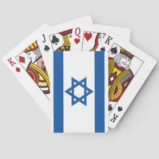 Israel-Flagge Spielkarten