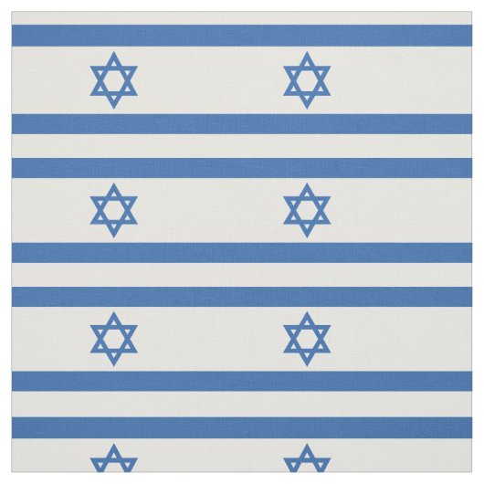 Israel-Flagge Stoff (Muster)