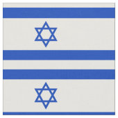 Israel-Flagge Stoff (Nahaufnahme)
