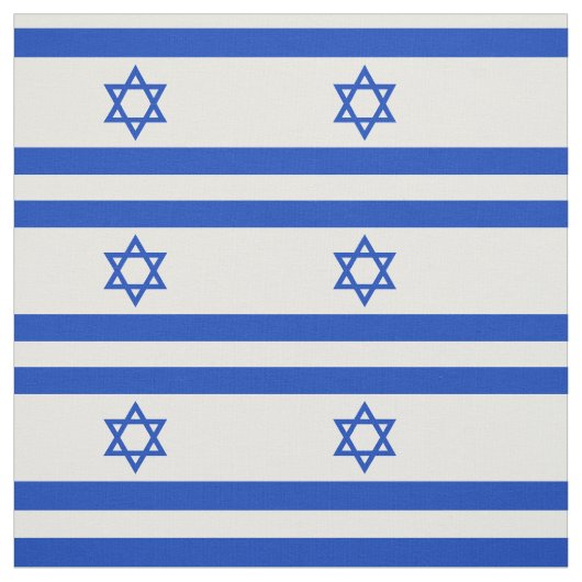 Israel-Flagge Stoff (Muster)
