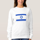 Israel-Flagge Sweatshirt (Vorderseite)