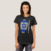 Israel-Flagge T-Shirt (Vorne ganz)