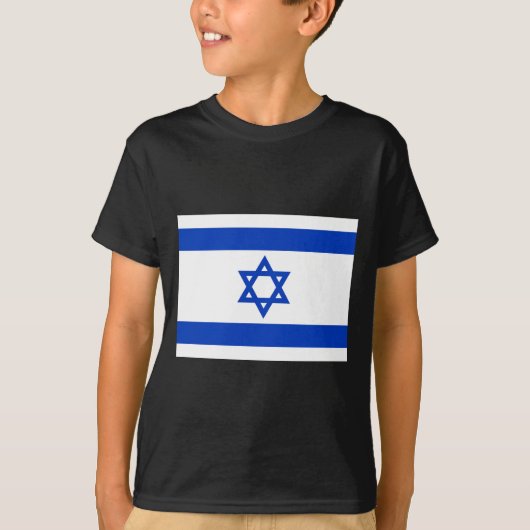 Israel-Flagge T-Shirt (Vorderseite)