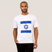 Israel-Flagge T-Shirt (Vorne ganz)