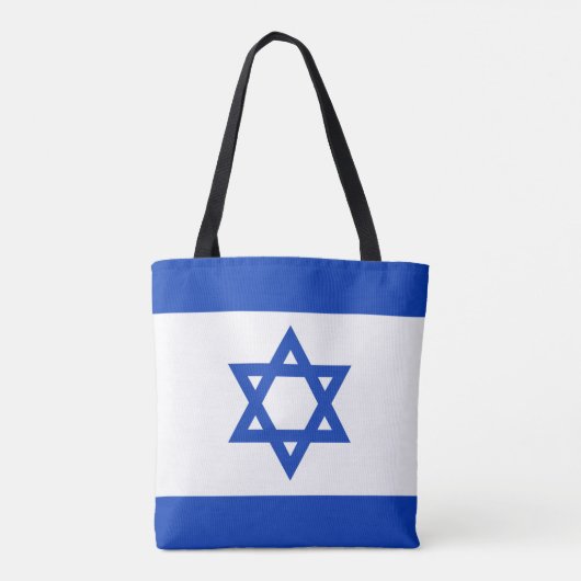Israel-Flagge Tasche (Rückseite)
