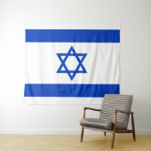Israel-Flagge Wandteppich (Beispiel (Horizontal))